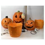 6 Piece lot Halloween Blow Molds Decorations