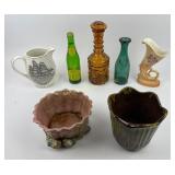 Ceramics, Glass Bottles, Cutty Sark Pitcher