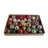 Glass Christmas Ornaments, Some Marked Shiny Brite