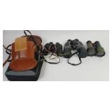 Binoculars Focal, Leather Cases