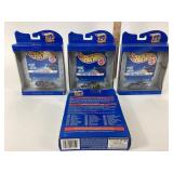 4- 1997 Hotwheels Motorcycles NOS