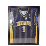 Framed Indiana Pacers Jersey