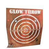 Metal Target Glow Throw (44 in. W x 48 in. H)