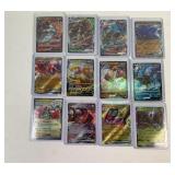 12 Pokemon Cards