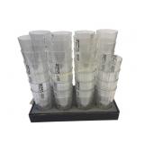 46 Clear Plastic Tumblers, 20 Ounce