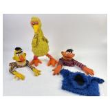 Vintage Sesame Street Puppets & Big Bird Lot