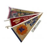 Vintage MLB Pennans lot of 3 Chicago National