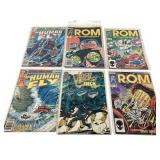 Lot of 10 Vintage Marvel Comics  The Human Fly,