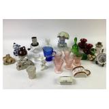 Pink Depression Porcelain Figurines, Shirley Templ
