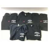 Five Deadeye Dickï¿½s Black T-Shirts Size XXL/M