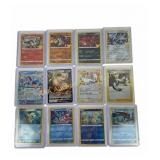 12 Pokemon Cards