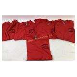 Five Red Deadeye Dickï¿½s T-Shirts Size Medium