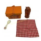 1974 Fisher Price Picnic Basket  # 677