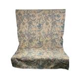 Antique brocade fabric
