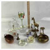 Brass Figurines, ï¿½Paperweights, Bells