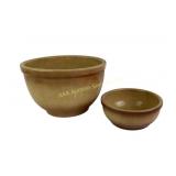 Yellowware Mixing Bowls, Even-Bake USA