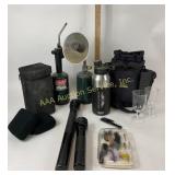 Coleman Propane, Paulin Heater, Camelbak Tumbler