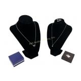 .925 Radiance Cubic Zirconia necklace, 1.83g TW,