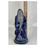 Salt Glazed Eldreth Pottery Santa