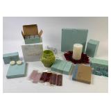 PartyLite Warmer, Candles, Tea Lights, Scented Wax