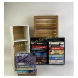 VHS Tapes: The Matrix, Sleepers, Back to the Futur