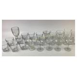 Glassware Including Goblets, Tumblers, Stemware