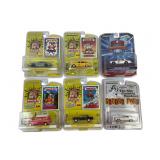 6 Greenlight Diecast Cars, Garbage Pail Kids