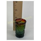Rubina Verde Style Glass Toothpick Holder