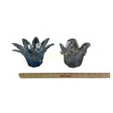 Murano Art Glass Bowls/Candleholders