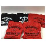 Five Deadeye Dickï¿½s Graphic T-Shirts Size 4XL