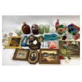 Glassware, Frames, Books, Coca-Cola Bottle