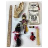 New Orleans Voodoo Kit , Hand, and Mini Troll