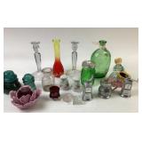 Glass Insulators, Candlesticks, Hemingway