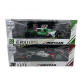IndyCar Die-Cast Cars, James Hinchcliffe, Takuma S