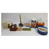 Decorative Items, Quaker Oats Tin, Compass