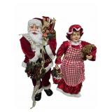 Santa Clause (52 in.) & Mrs. Clause (48 in.)