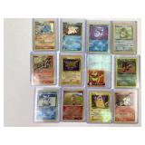 12 Older Collectible Pokemon Cards