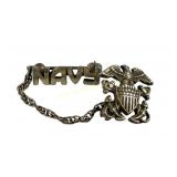 WWII U.S. Navy Sterling sweetheart pin. 2.53