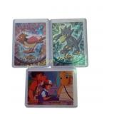3 Pokemon Topps Holo Cards