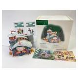 Department 56 North Pole Series Reindeer Flight Sc