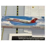 GeminiJets Model Airport Panels, Midway DC-9 Model