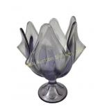 Viking Glass Lilac, Teaberry Handerchief Vase Six