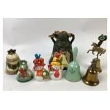 Porcelain, Ceramic, Brass Decorative Bells