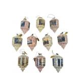 Vintage Thomas Kincaid  Heirloom Glass Ornament