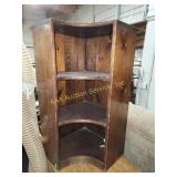 Wood Corner Shelf  (36 in. L x 20 in. W x 20 in.