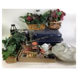 Kitchenware, Thermos, Coffeepot, Florals, Miniture