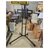 Rolling TV/Monitor Stand with Adjustable Height