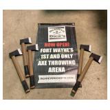 Axes With DeadeyeDickï¿½s Banner