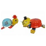 Vintage Fisher Price 1956 Timmy Turtle and