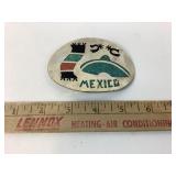 Mexico Turquoise Belt Buckle